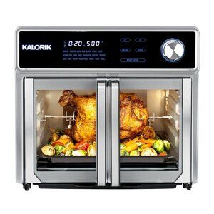 Kalorik MAXX 26 Quart Digital Air Fryer Oven Grill Stainless Steel AFO 47631 SS2